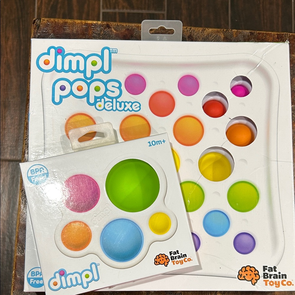 Dimpl Pops Deluxe – Multicolor Sensory Toy